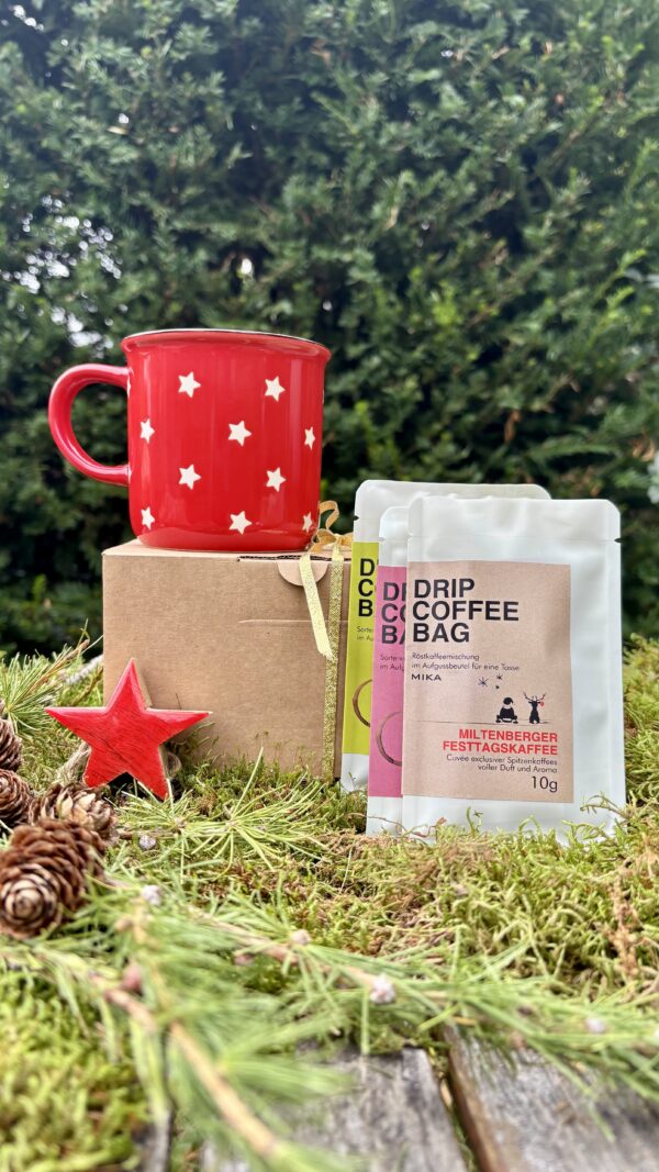 Set mit Drip Coffee Bags